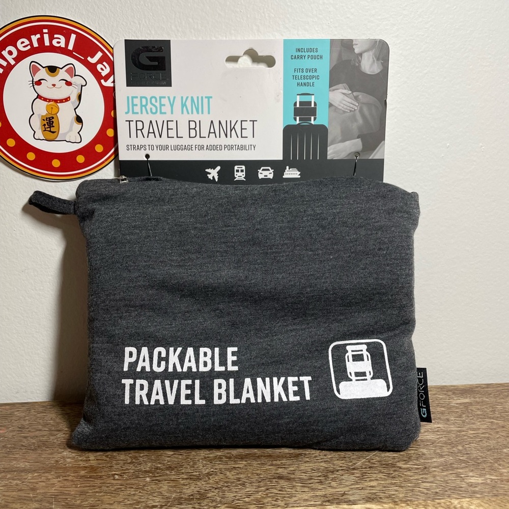 Jersey Knit Travel Blanket
